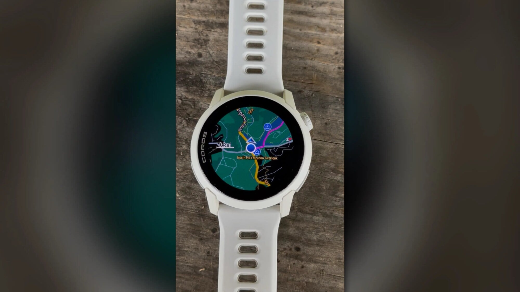 Coros Pace 4 with maps