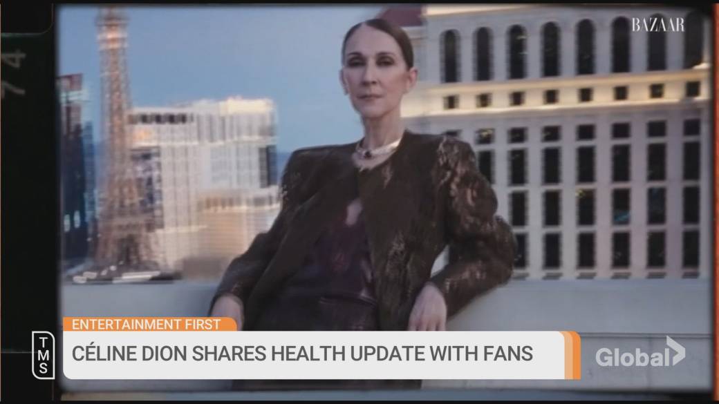 Click to play video: 'Celine Dion opens up about her battle with Stiff Person Syndrome'