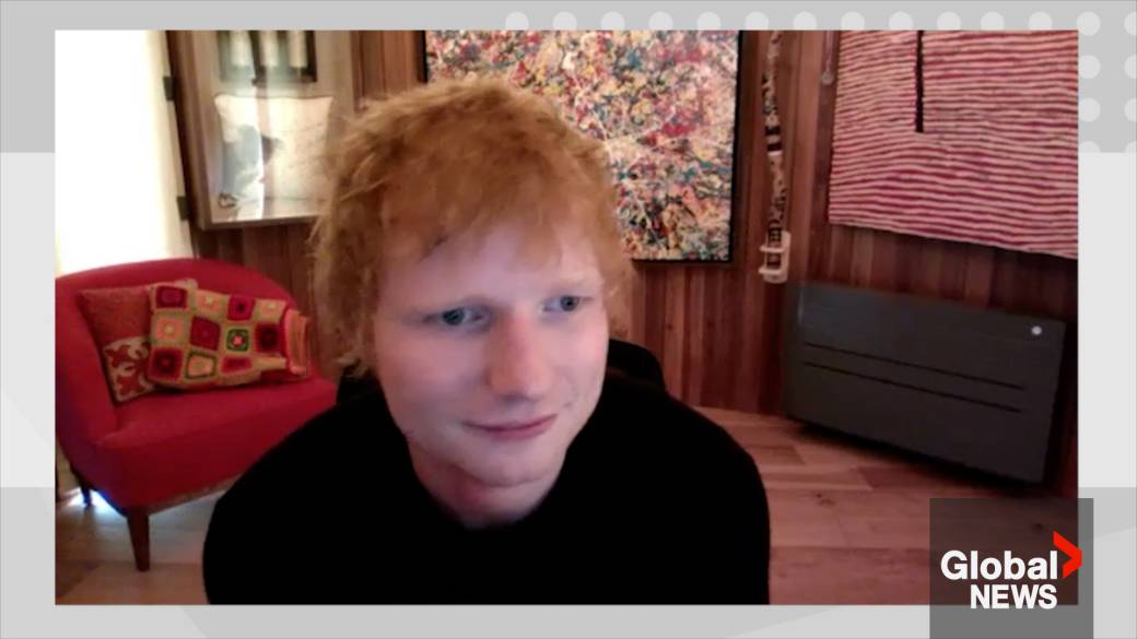 Click to play video: 'Ed Sheeran Dials Back In: ‘Old Phone’ Rings In a New Era'