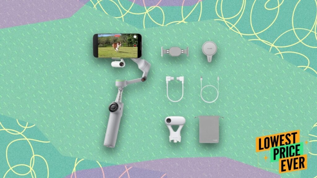 The Insta360 Flow 2 Pro Ultimate AI Tracker Bundle Is 32% Off Right Now