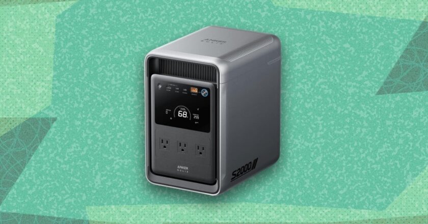 The Anker Solix S2000 Portable Power Station Is 46% Off Right Now