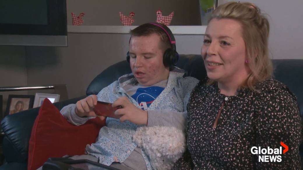 Click to play video: 'Calgary teenager with rare brain disorder granter wish of a lifetime'