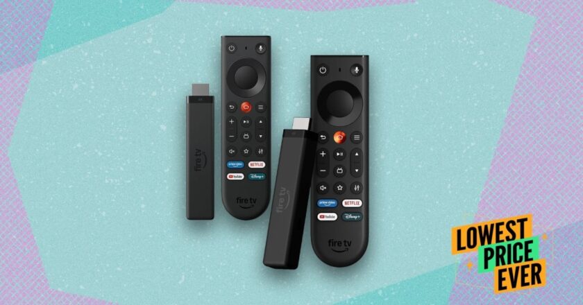 The Newest 4K Amazon Fire TV Stick Is 50% Off Right Now