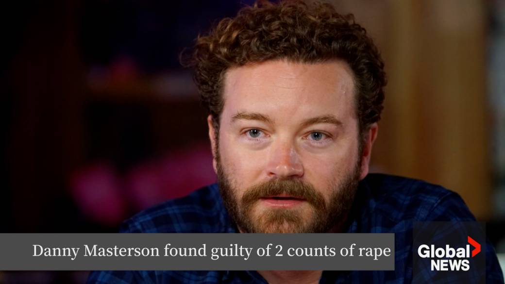 Click to play video: 'Danny Masterson found guilty of 2 counts of rape in 2nd trial'