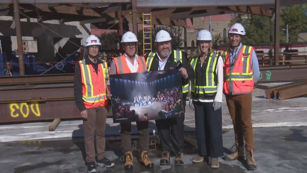 Click to play video: 'New Olympic Plaza, Werklund Centre taking shape'