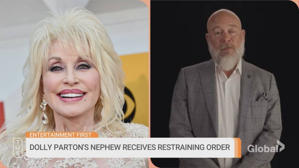 Click to play video: 'Dolly Parton’s manager files for a restraining order against singer’s nephew'