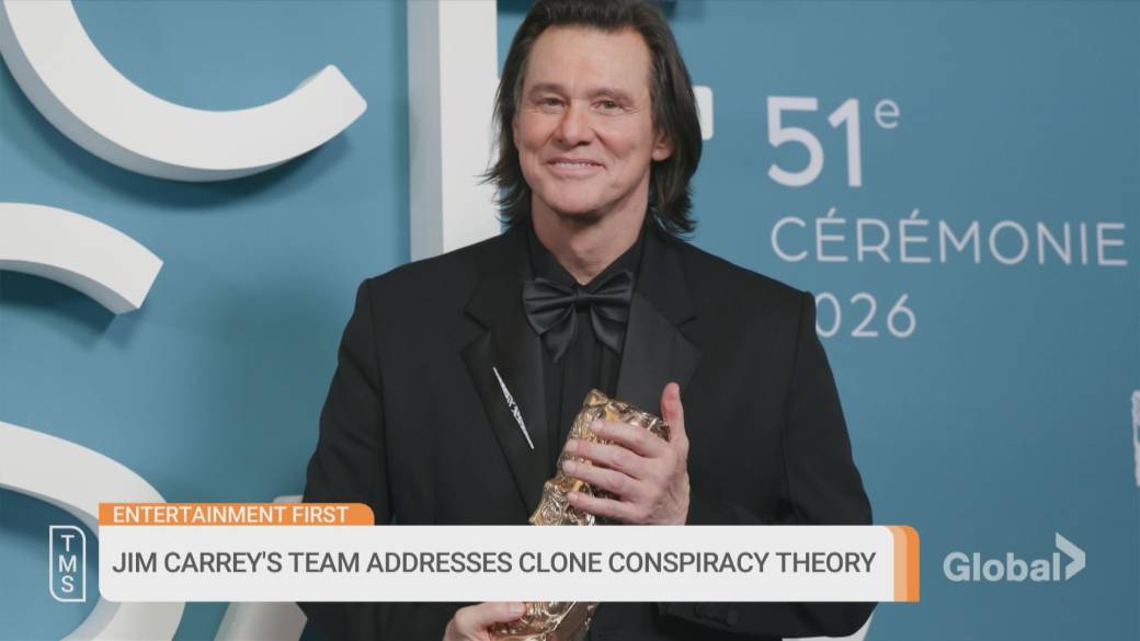 Click to play video: 'Has Jim Carrey been replaced? Actor’s new look fuels speculation online'
