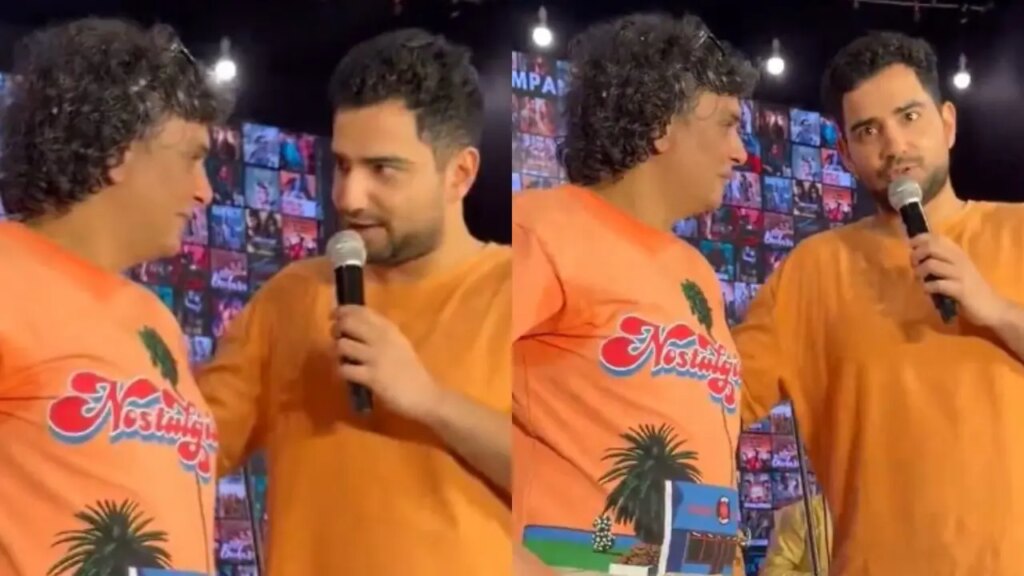 Mukesh Chhabra kisses Samay Raina’s hand post India’s Got Latent 2 controversy