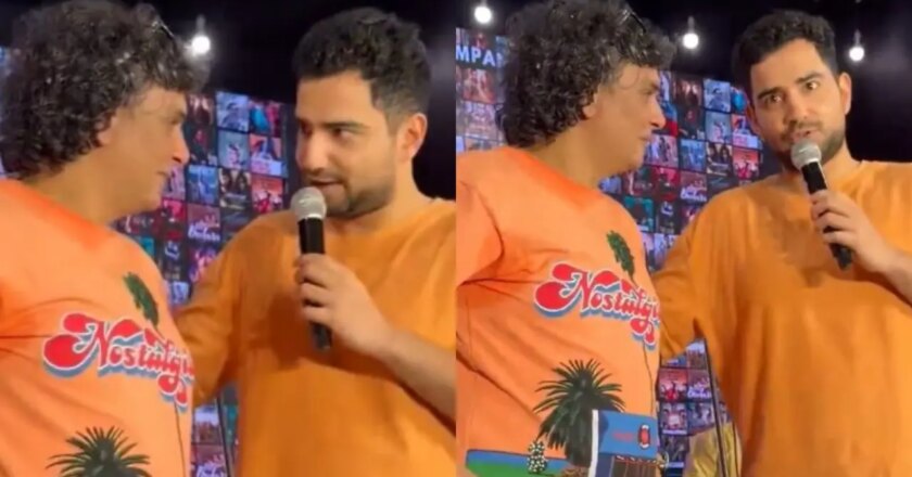 Mukesh Chhabra kisses Samay Raina’s hand post India’s Got Latent 2 controversy