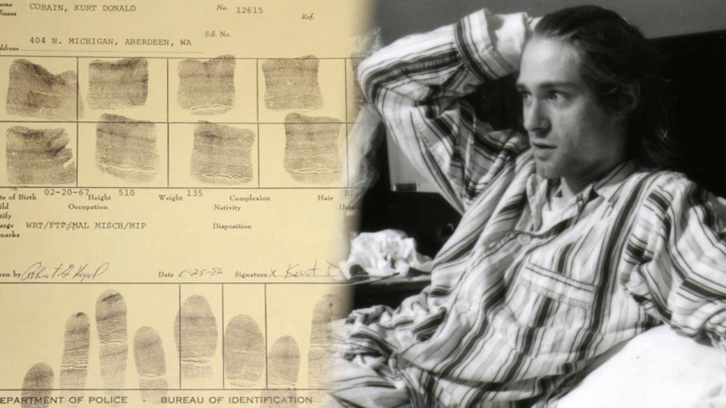 Click to play video: 'Arrested as a teen, Kurt Cobain unknowingly produced a valuable piece of music history'